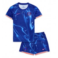 Maglie da calcio Chelsea Prima Maglia Bambino 2024-25 Manica Corta (+ Pantaloni corti)